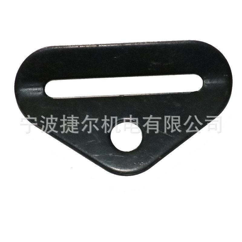 Manufacturer wholesale stainless steel fixing plate, safety belt accessories, triangle plate, car bu