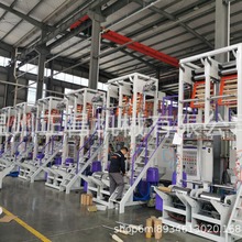 迷你型单螺杆双模头高低压吹膜机