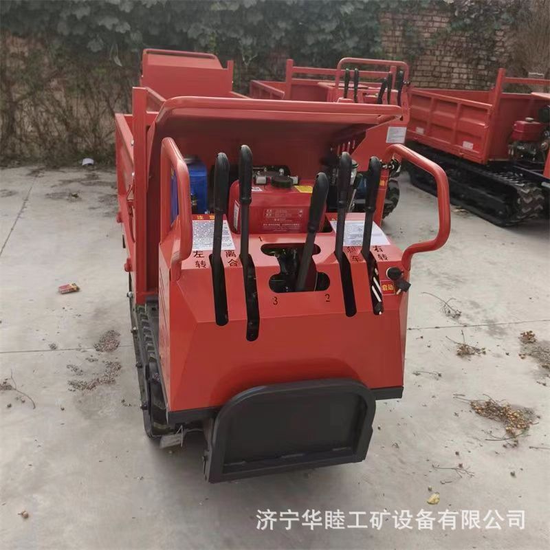 全地形履带运输车 履带式山地搬运车 手扶式履带爬山虎