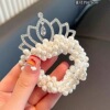 Children's tiara for princess, hair rope from pearl