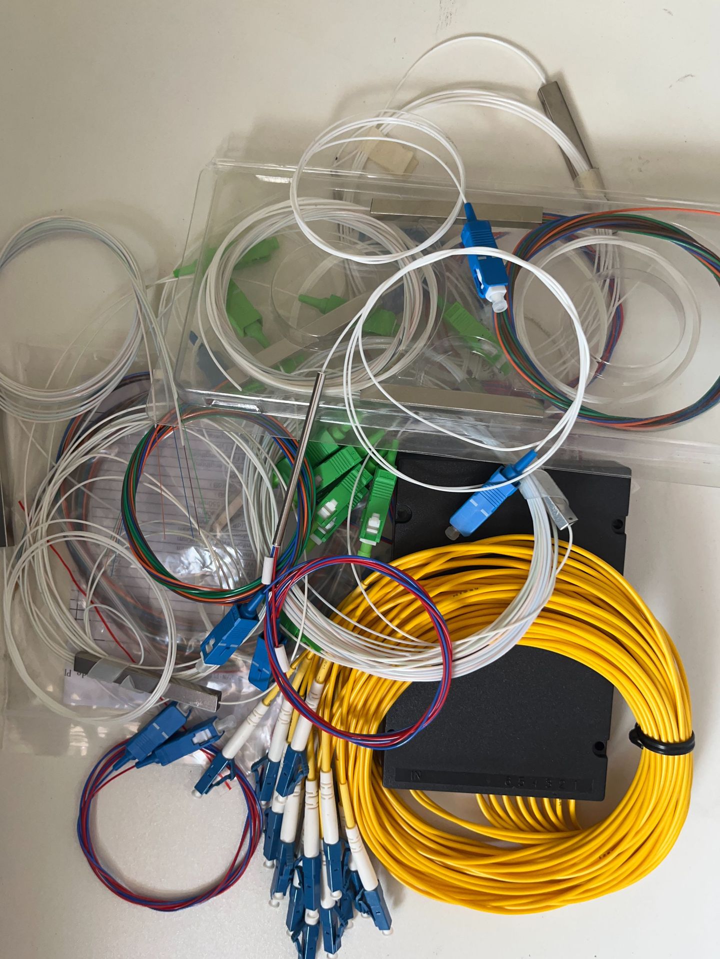 ABS32芯光纤配线箱光分路器箱光纤分线箱光缆交接箱（图片）