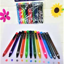 厂家直销 12色蜡笔