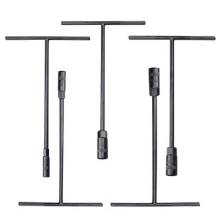 Factory Sales T-Shaped Socket Wrench Multi-Functional Car and Motorcycle Repair Tools Blackened T-Shaped Hexagonal Sleeve