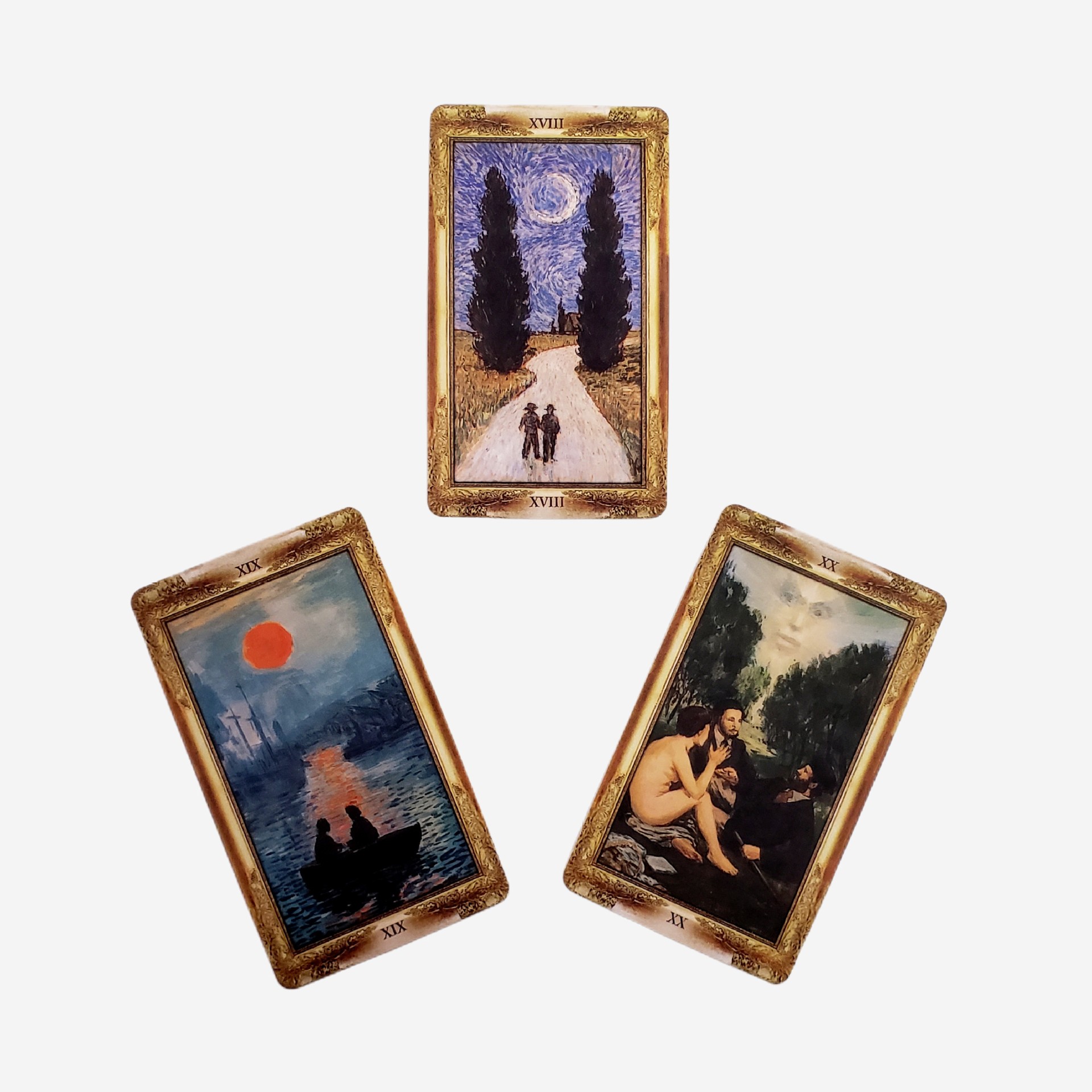 Impressionist Tarot Card Game For Parties And Tabletop Strategy_voghion.com