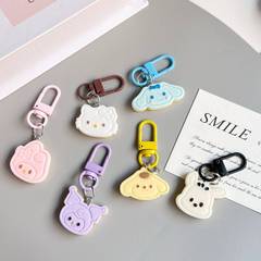 可愛三麗鷗餅乾鑰匙扣ins少女卡通食玩掛件趣味情侶閨蜜禮物配飾