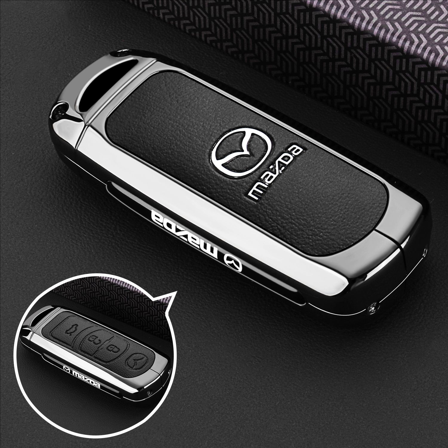 Suitable for Mazda Cx4 Key Cover Mazda 3 Angkesela Cx5 Atez Cx9 Car Buckle Cx7 Shell