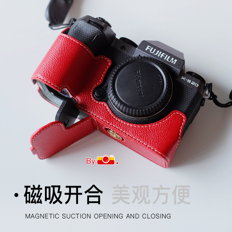 후지 카메라 케이스 XS20XT30 2 세대 10 가죽 XM5 팩 레드 홀리 스튜디오 액세서리 50XH2S