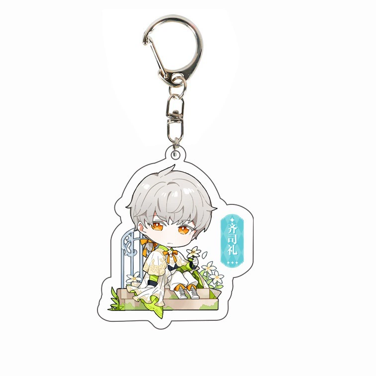 [Double layer] peripheral acrylic keychain