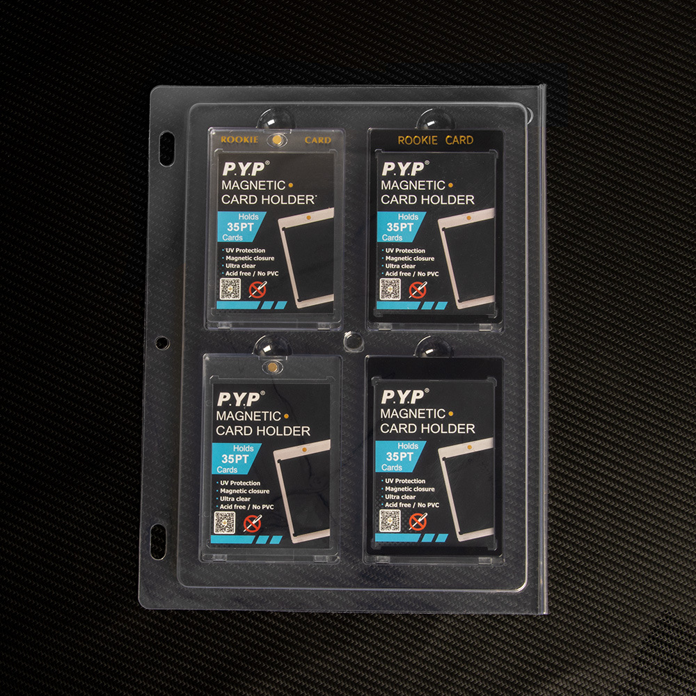 Tarjeta de ladrillo de hojas sueltas de la tarjeta de almacenamiento de páginas de la colección Protección libro bola estrella Bao Ke Meng Juego Rey Wanzhi Ultraman Sea King