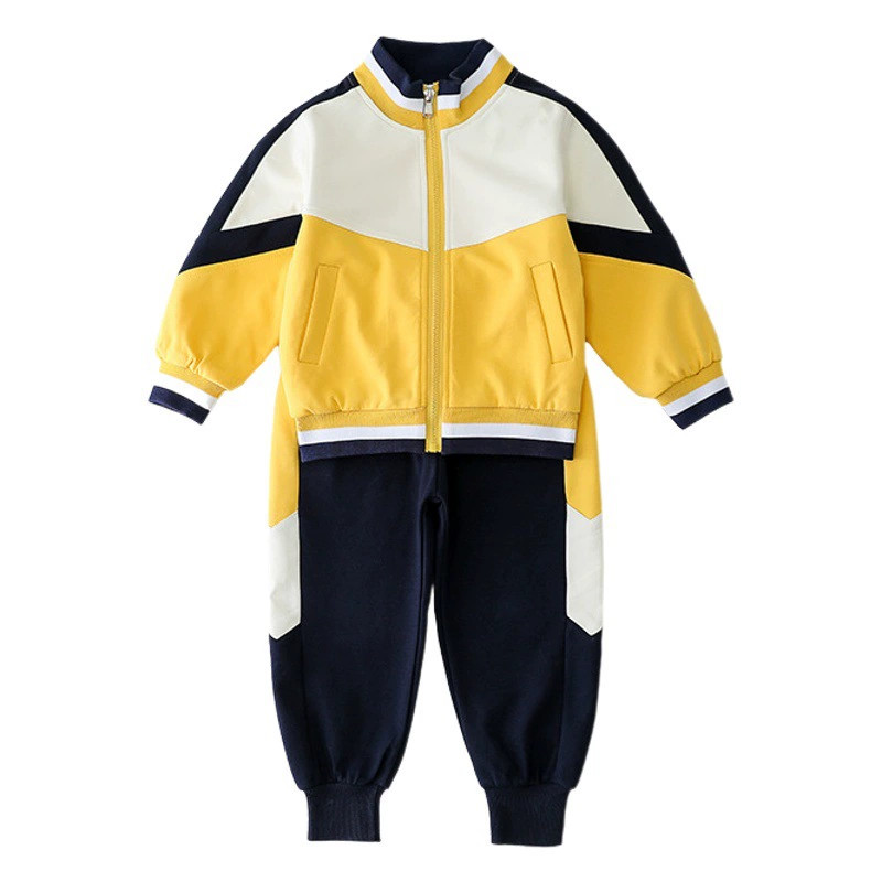 Jin Mi Er Осенняя Детская школьная форма Источник Заводская спортивная одежда Униформа для начальной школы Набор из четырех предметов Детский сад Униформа костюм