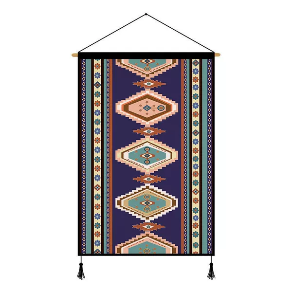 Tibetan blue pattern