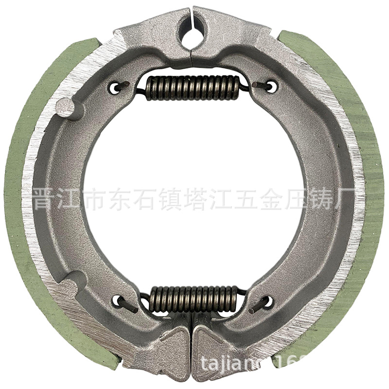 TB50 pastillas de freno Scooter Eléctrico Zapata de freno del coche 80mm ancho de cuero 15mm pequeño freno de tambor 80 Tipo de pastillas de freno