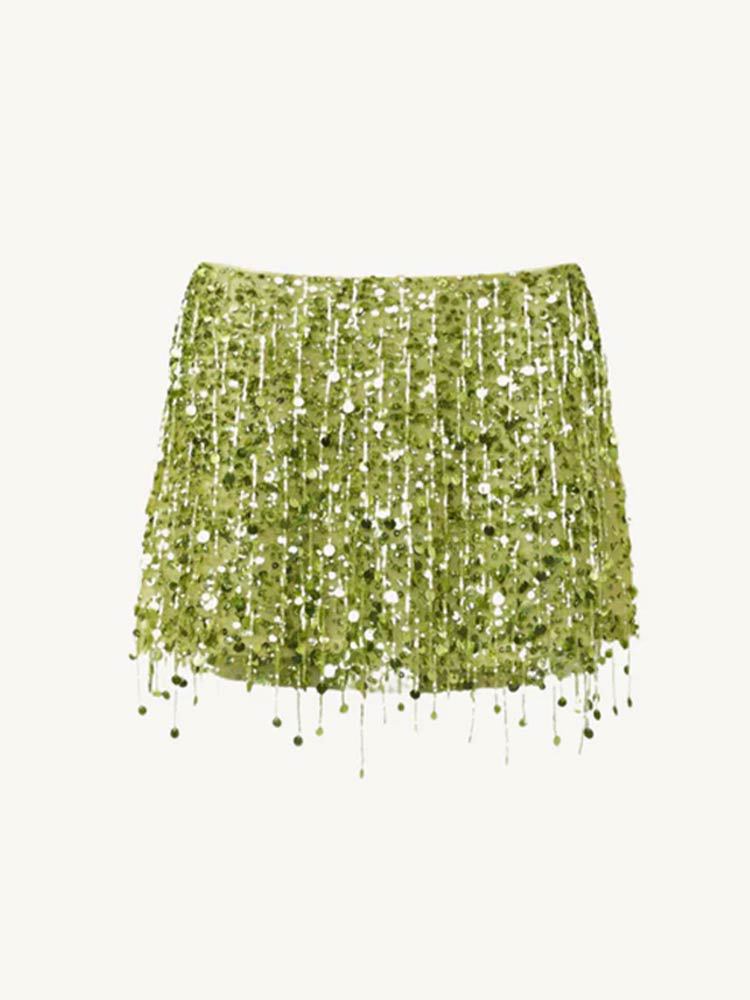 녹색 스커트