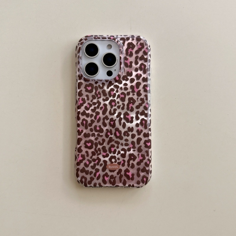 秋冬豹纹欧美指环扣适用苹果16promax手机壳iPhone14/13个性15潮|undefined