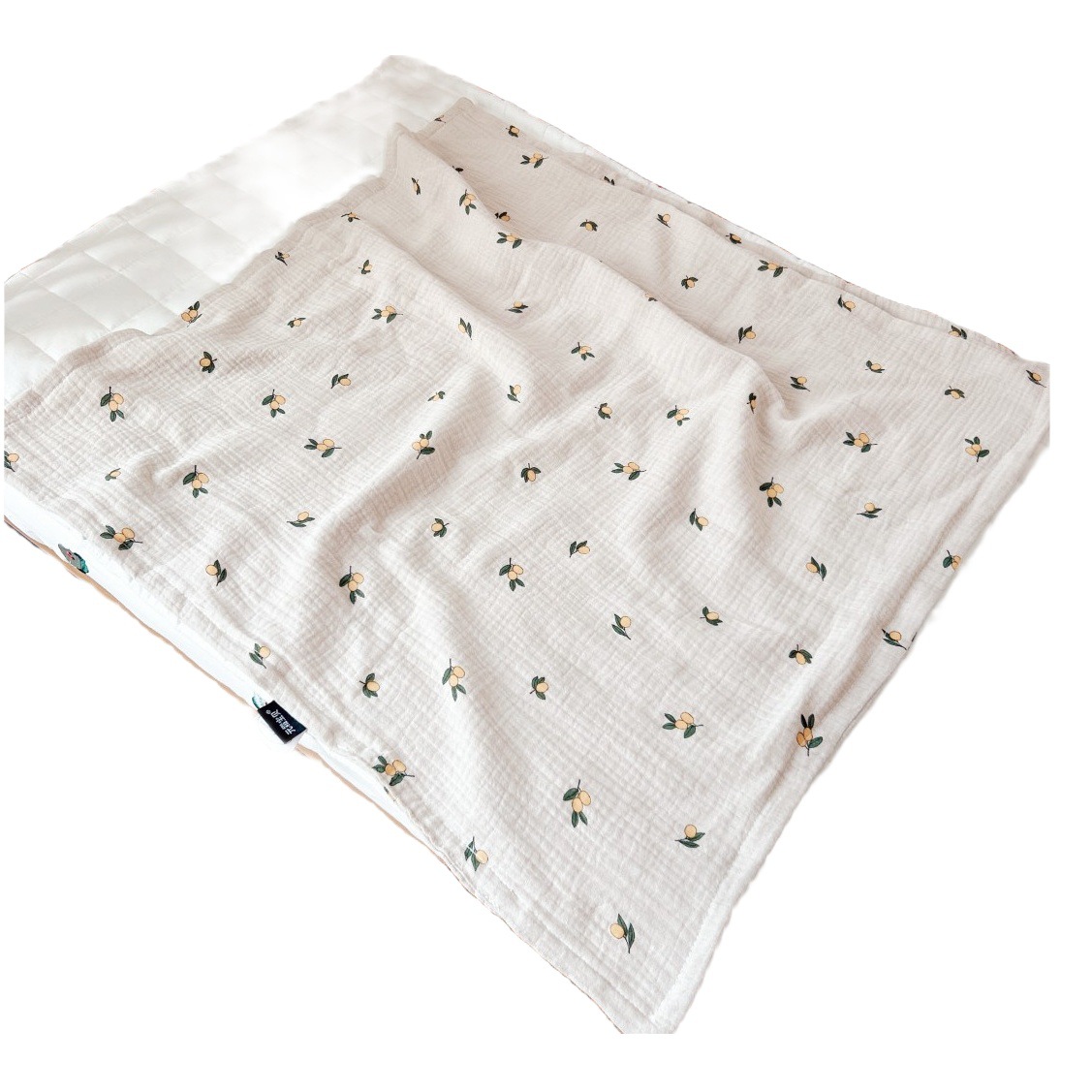 Transfronterizo simple ins bebé Toalla de gasa de cuatro capas Toalla de algodón toalla recién nacido manta de gasa Toalla de baño de tela