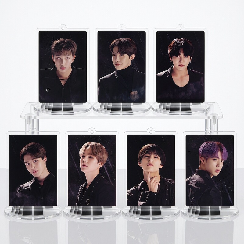 Bts7V Kim Taehyung Jung Hoseok Seamless Interlayered Acrylic Standee Pendant with Inner Print