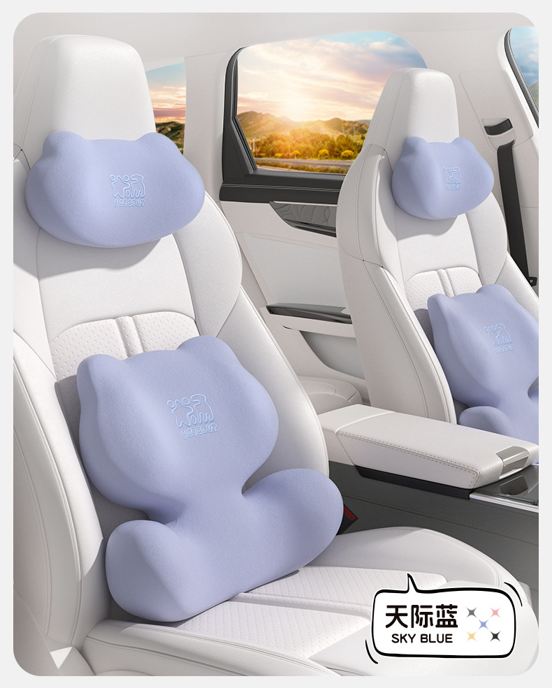 Car House Car Headrest Car Pillow Neck Pillow Cushion Car Seat Car Pillow Waist Pillow Waist Neck Pillow Waist Pillow
