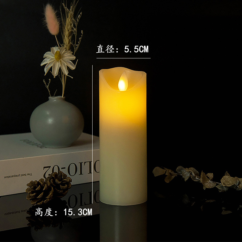 LED電子ろうそく灯ロマンチックな結婚祝いは街灯を導いてろうそくのホテルの家の誕生日パーティーの装飾をシミュレーションします。|undefined