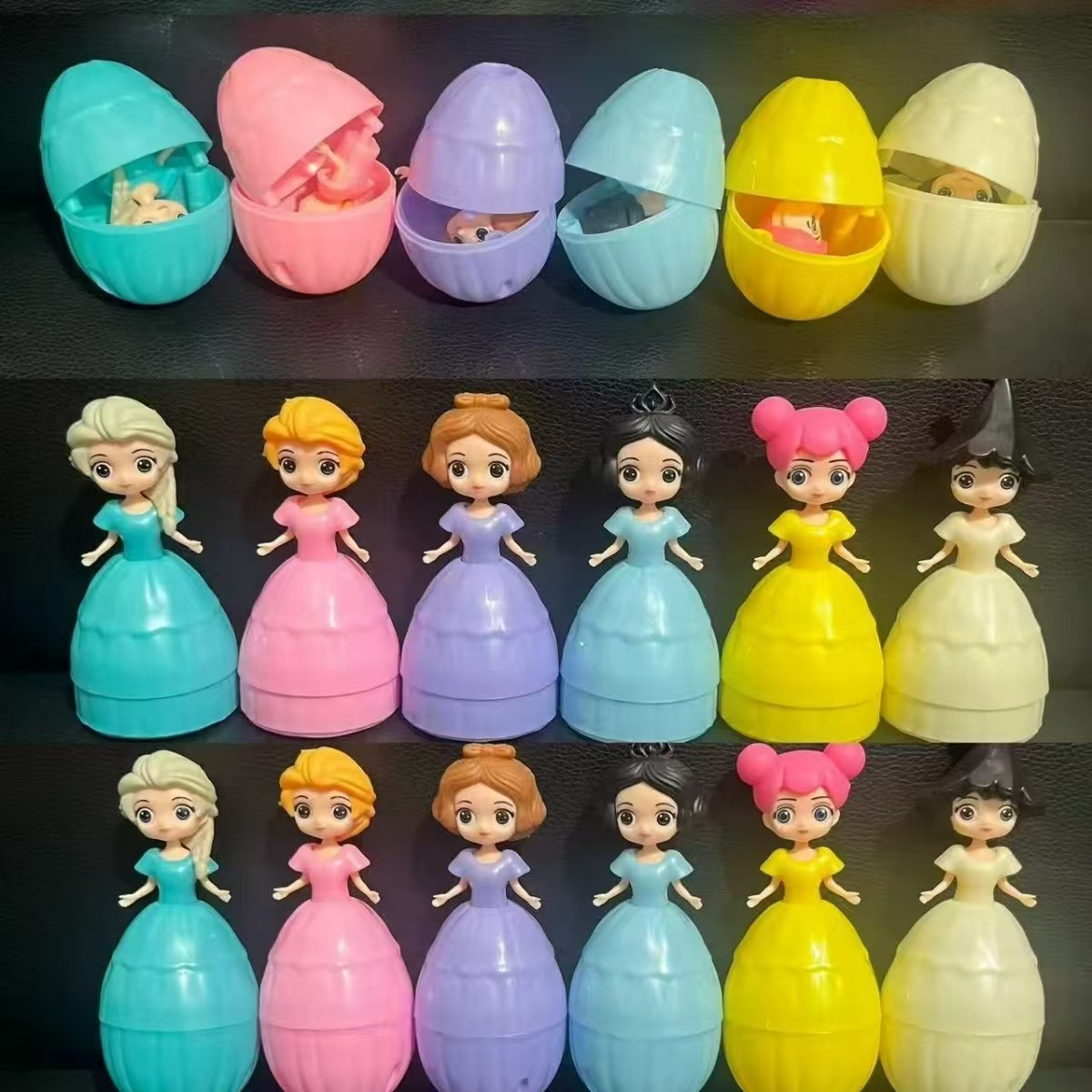 Huevo de Pascua de descompresión traje de dinosaurio caja ciega niños fiesta juguete DIY simulación huevo juguete de Pascua