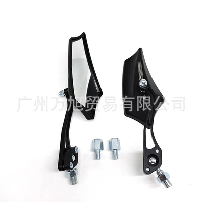 Motorcycle rearview mirror — alloy rod motorcycle rearview
