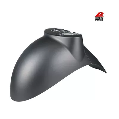 King Series Front Fenders, Yadi Electric vehicle fender - no-specifications-thickened-turtle-king-series-front-mudguard-frosted-gray