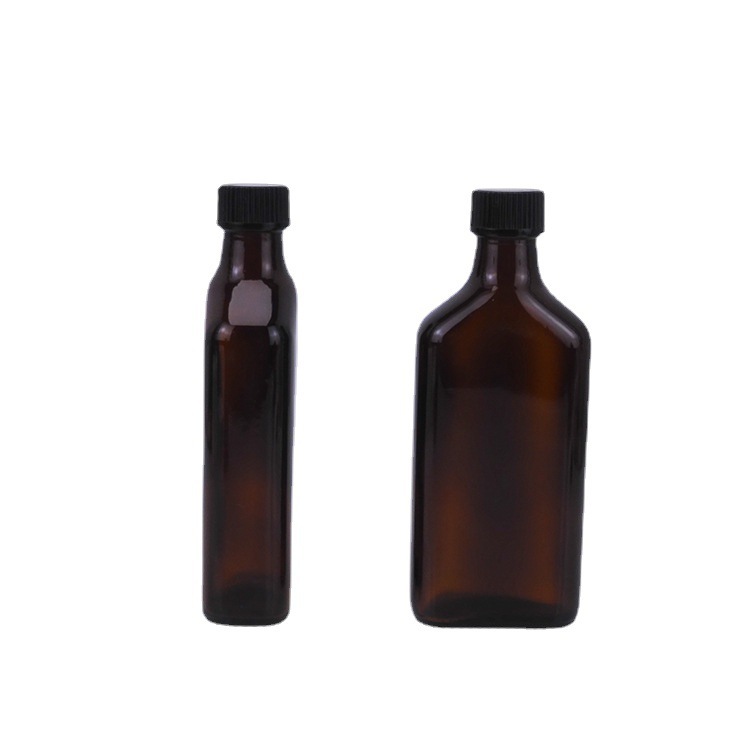 メーカー直供茶色茶色精油瓶ボストン原液瓶分注瓶ガラス瓶発油瓶100ml|undefined