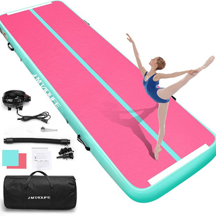 Cross-border exclusive brushed air cushion factory direct supply taekwondo air cushion training Mat yoga mat in stock inflatable gymnastics mat