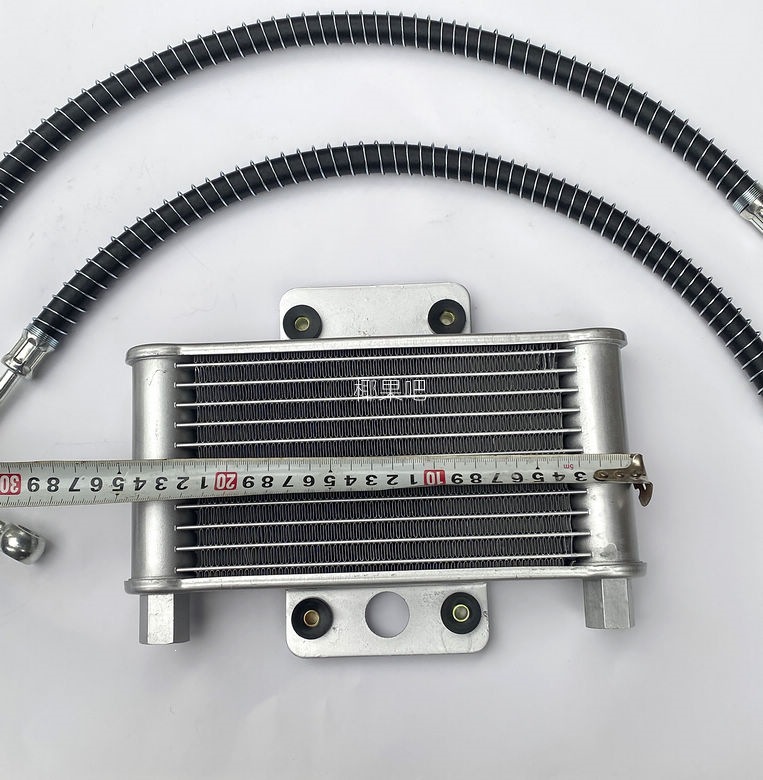 Four-wheel vehicle accessories, go-kart, big bull ATV, stepless transmission, GY6 engine oil cooler oil pipe screw