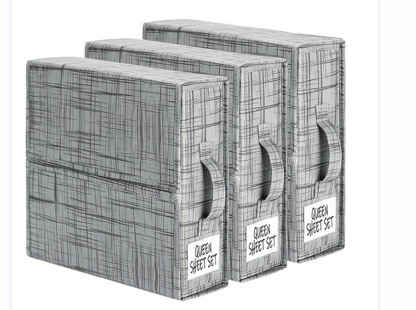 Caja de almacenamiento de ropa INS transfronteriza hogar ropa grande bolsa de almacenamiento de edredón caja de almacenamiento portátil plegable