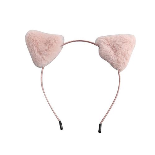 Ouyang Nana's same cute adult headband, plush cat ear headband, Korean super cute, sweet and versatile headband for women