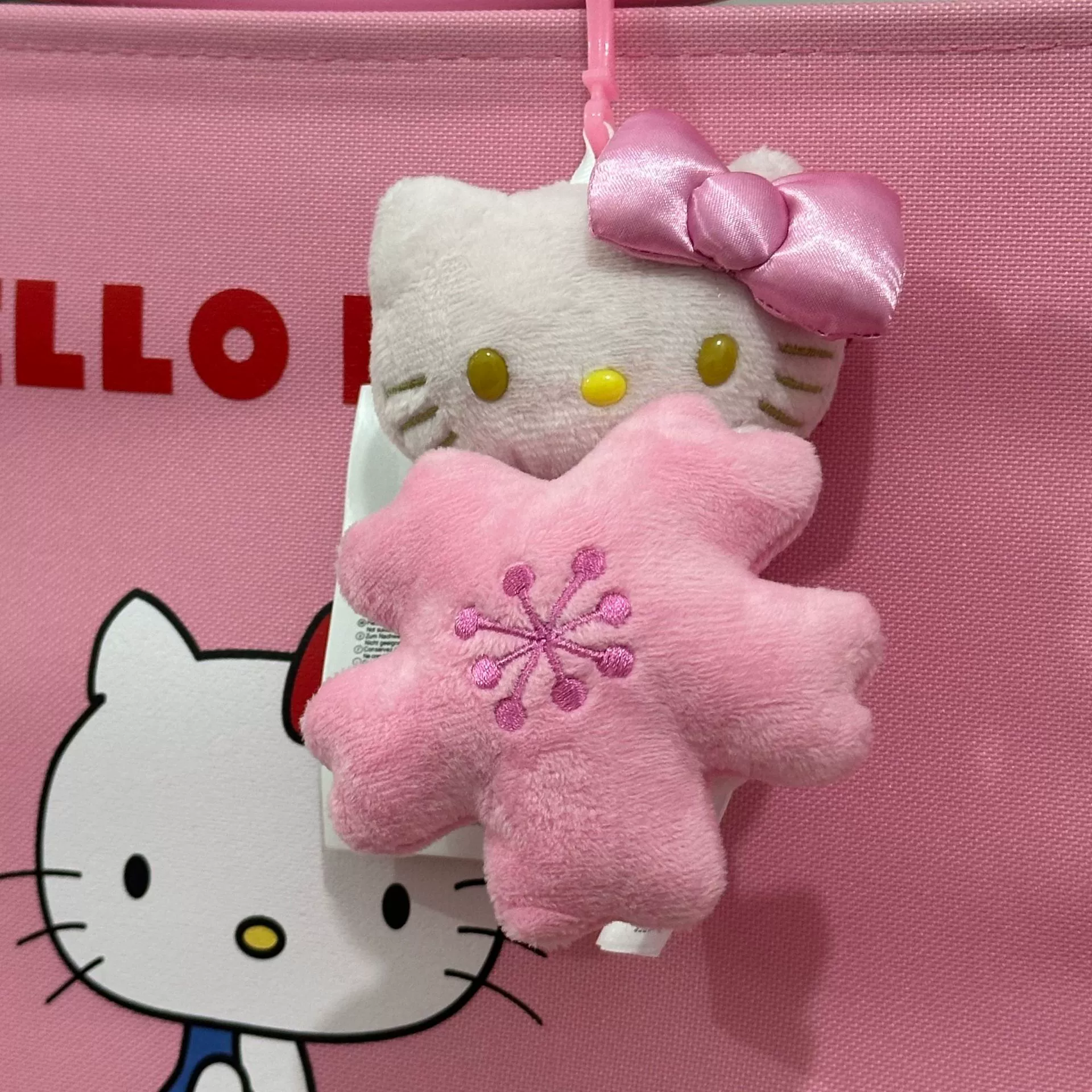 Плюшевая подвеска-брелок для ключей (Hello Kitty) симпатичная кукла, мягкая мини-плюша 10+ вариантов дизайна, подарок 0.038 кг