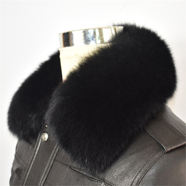 Black colored down jacket
