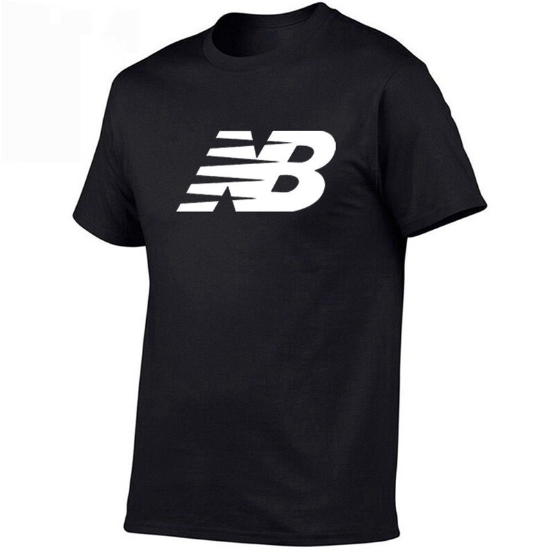 Foreign Trade Men's New Short-Sleeved T-Shirt, Youth Men's Printed Top, Cotton Sports T-Shirt, Men's Casual Fashion Short-Sleeved T-Shirt