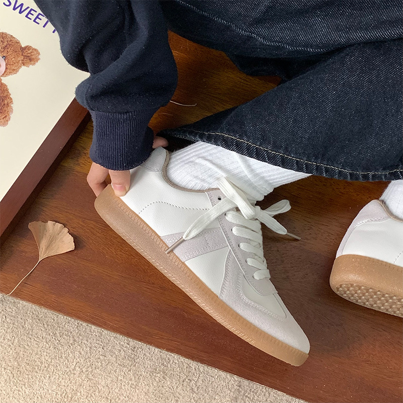 원이 신발점 여성용 데드 트레이닝 슈즈 2024 봄 신상 남녀 커플 신발 다용도 캐주얼 슈즈 플랫 솔 스포츠 스니커즈