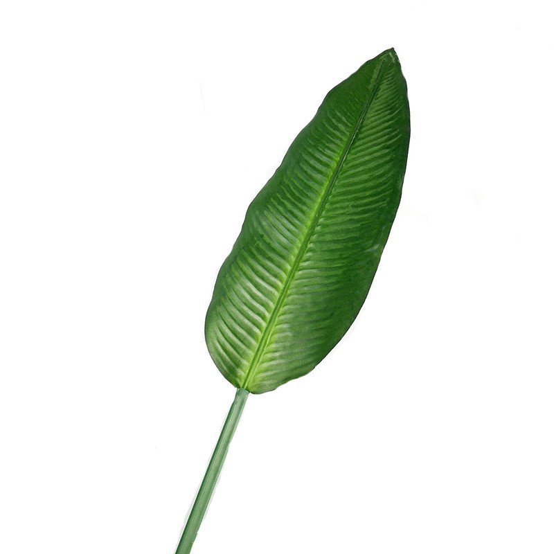 Venta directa de fábrica Productos transfronterizos Simulación de alta gama Sensación de goma Hoja de plátano Lecho de plátano Simulación de hoja de plátano Planta