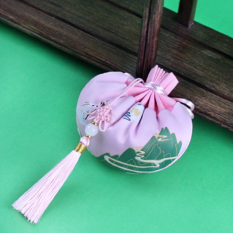 Dragon Boat Festival repelente de mosquitos bolsita de brocado bolsita vacía bolsita portátil antiguo coche colgante Dragon Boat Festival regalo