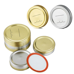 马口铁分体盖标口70mm宽口86mm圆形梅森杯罐盖子跨境Canning Lids-阿里巴巴