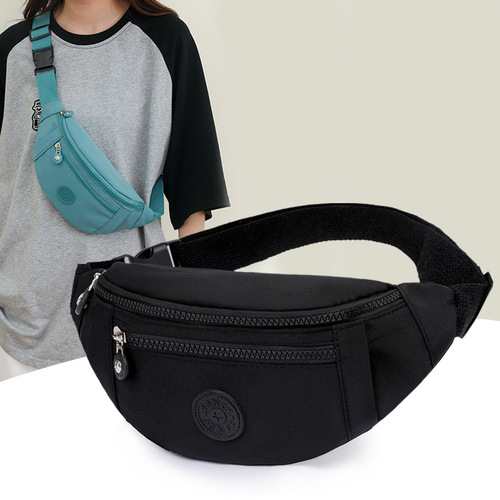 Factory Supply  Women's Waist Bag Sports Travel Multifunctional Crossbody Bag Casual Simple Waterproof Bag