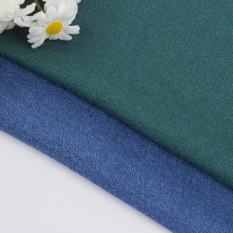 棉锦纶乱麻 轻薄针织面料 雪纺针织 新款服装面料