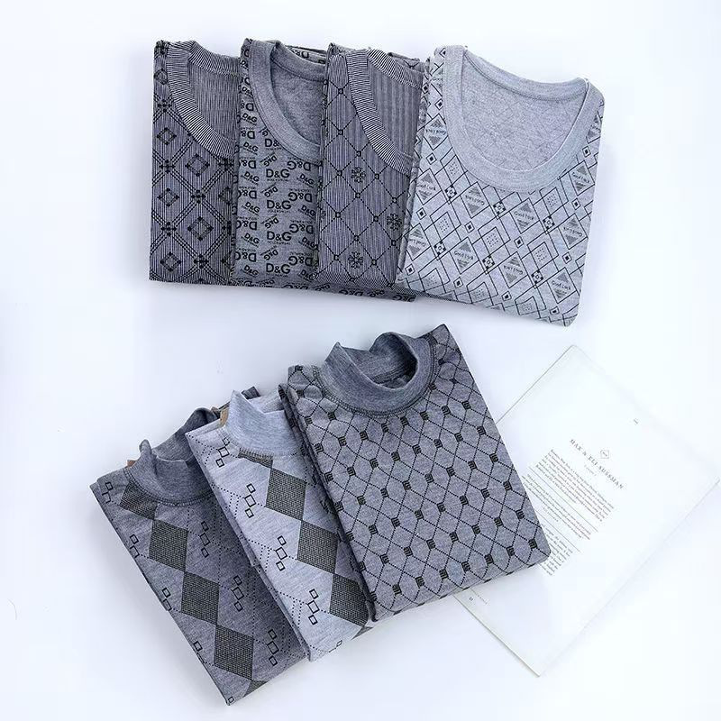 New Thermal Underwear Set for Men, High-Quality Thermal Wear for Middle-Aged and Young Men, Wholesale Manufacturer, Complete Set for Inner Wear