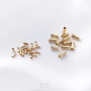 ��ɫ14K�~������񹝹�������ֱ�ܸ����ֹ������������diy���