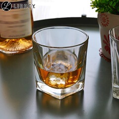 リビー/LIBBEY五角丸口ウイスキーグラス飲料カップ/ミルクカップ朝食カップ強化ガラスカップ