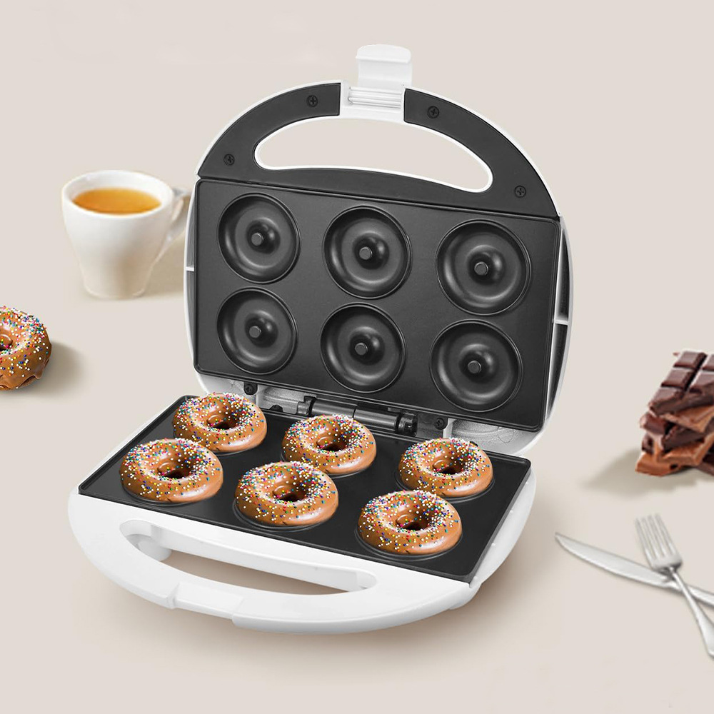 Estrella ganadora estándar británico estándar europeo multi-función sandwichera tostadora hornear desayuno máquina donut máquina