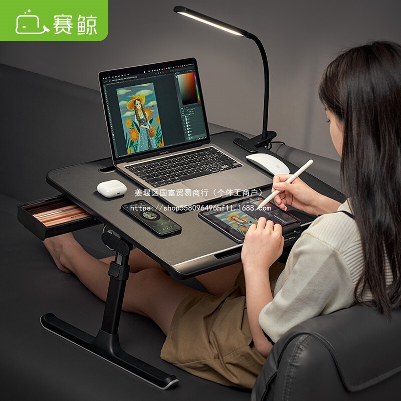 Bed Computer Table Bed Study Table Desk Notebook Placement Table Office Desk Stack Small Table Dormitory Computer Bed Computer Table Bed Study Table Desk Notebook Placement Table Office Desk Stack Small Table Dormitory Computer