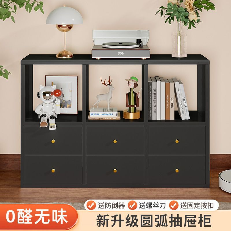 Steel Kale Grid Bookshelf Floor Storage Arc Grid Cabinet Steel Bookshelf Bedroom Floor Grid Cabinet Others