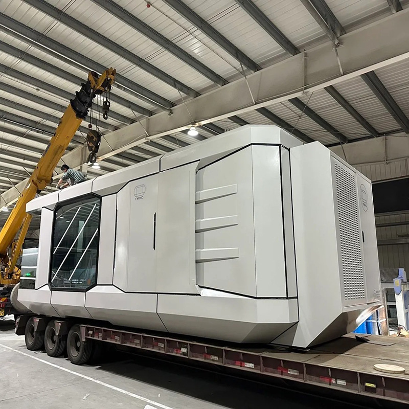 Modular integrado camping Apple cabina fuerza almacén B & B Sala estrellada camping base inteligente pan al vapor Casa