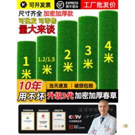草坪地毯人造绿色阳台装饰铺垫人工户外幼儿园塑料假草皮地垫