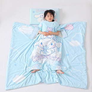 Internet Celebrity Explosions Large Edition Cartoon Sanrio Class A Small Cool Skin Cool Sense Anti-kick quilt Kindergarten Baby Air Conditioning Summer quilt