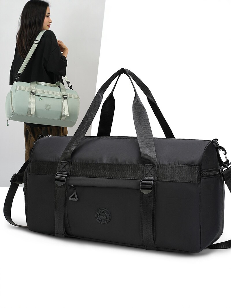 Large Capacity Travel Bag Women's Handheld Fitness Bag Men's Wet and Dry Separation Sports Luggage Portable Short Trip Business Travel Bag