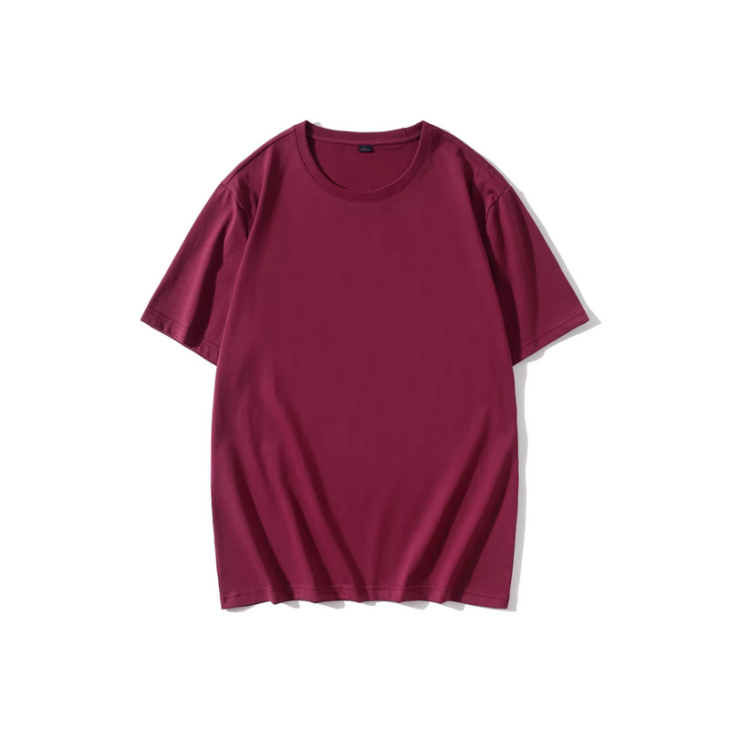 High-End Round-Neck T-Shirts with Printed Text, Mercerized Cotton Short-Sleeve Advertising Shirts with Logo Printing, Corporate Workwear, Embroidered Cultural Shirts High-End Round-Neck T-Shirts with Printed Text, Mercerized Cotton Short-Sleeve Advertising Shirts with Logo Printing, Corporate Workwear, Embroidered Cultural Shirts